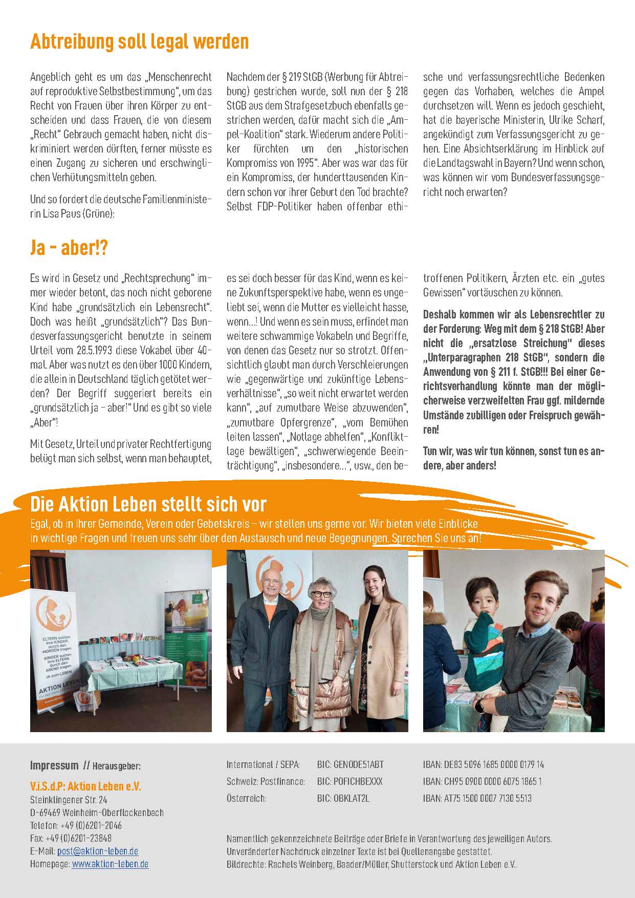 Aktion Leben Rundbrief 02 2023 Seite 4