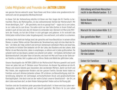 Rundbrief Oktober – Dezember 2025