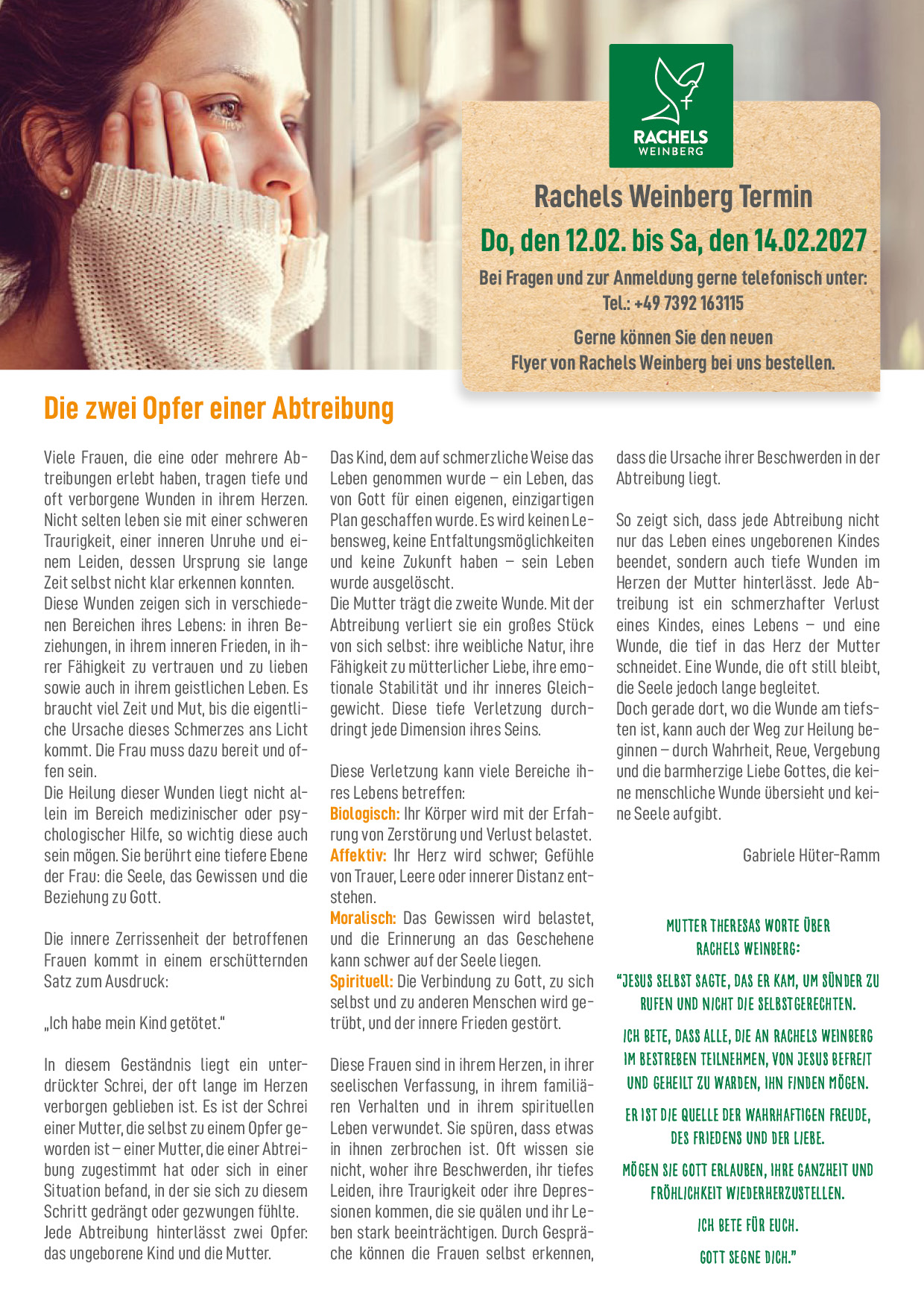 Aktion Leben Rundbrief 03 2025 Seite 2